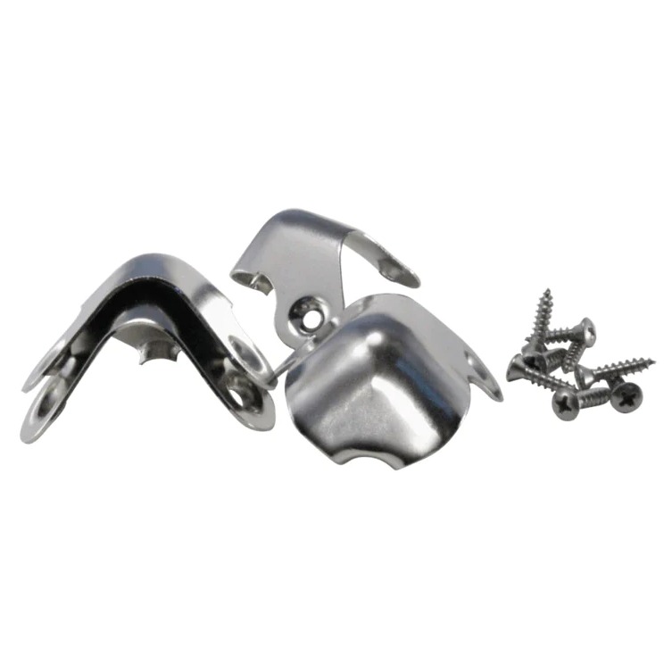 Coins Ernie Ball pour amplificateur – Nickel (4 par paquet)
