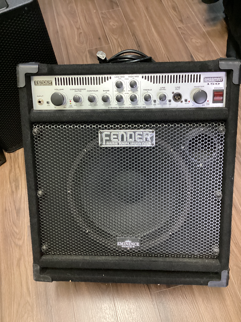 [USE-FENDER-BASSMAN] Amplificateur pour basse électrique Fender Bassman 150 - Usagé