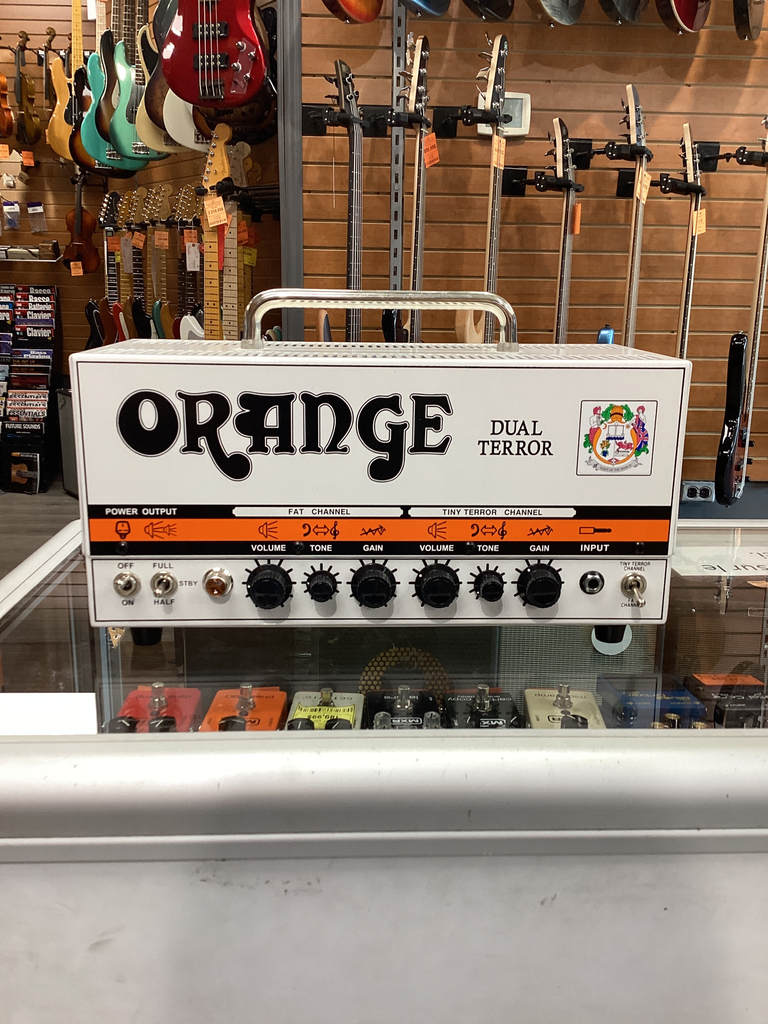 [USE-ORANGE-DUAL] Tête d’amplificateur pour guitare électrique Orange Dual Terror 30w - Usagé