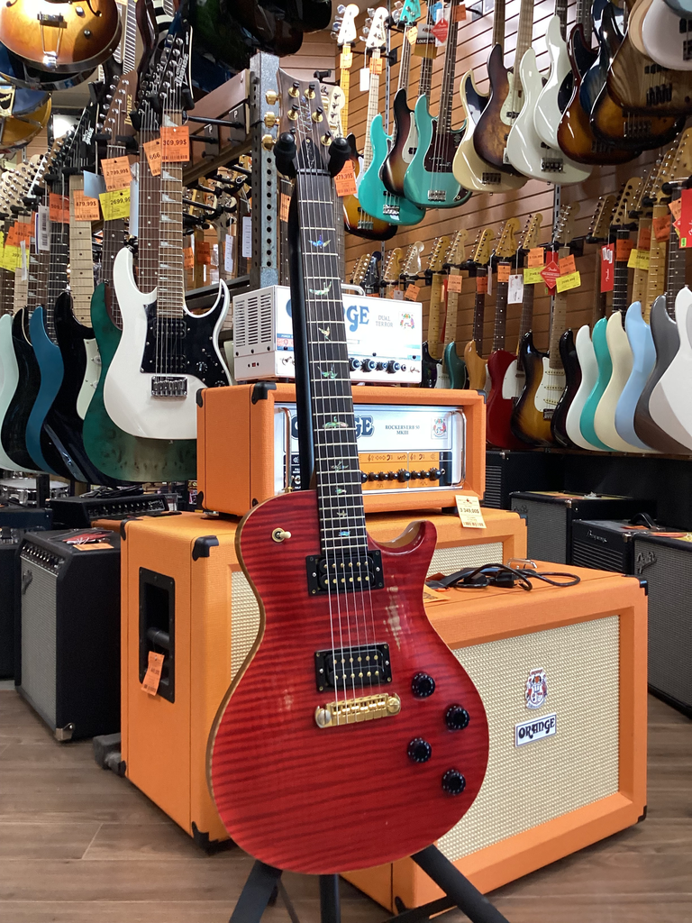 [USE-PRS-SC250] Guitare électrique PRS Bolt-on SC250 Usagée - Rouge