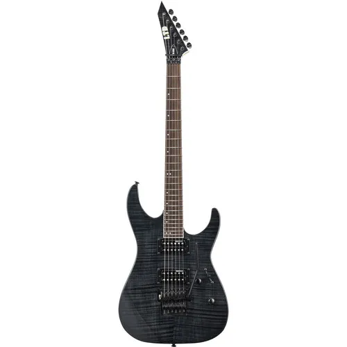 [LM200FMSTBLK] Guitare électrique ESP LTD M-200FM avec Floyd Rose - See Thru Black