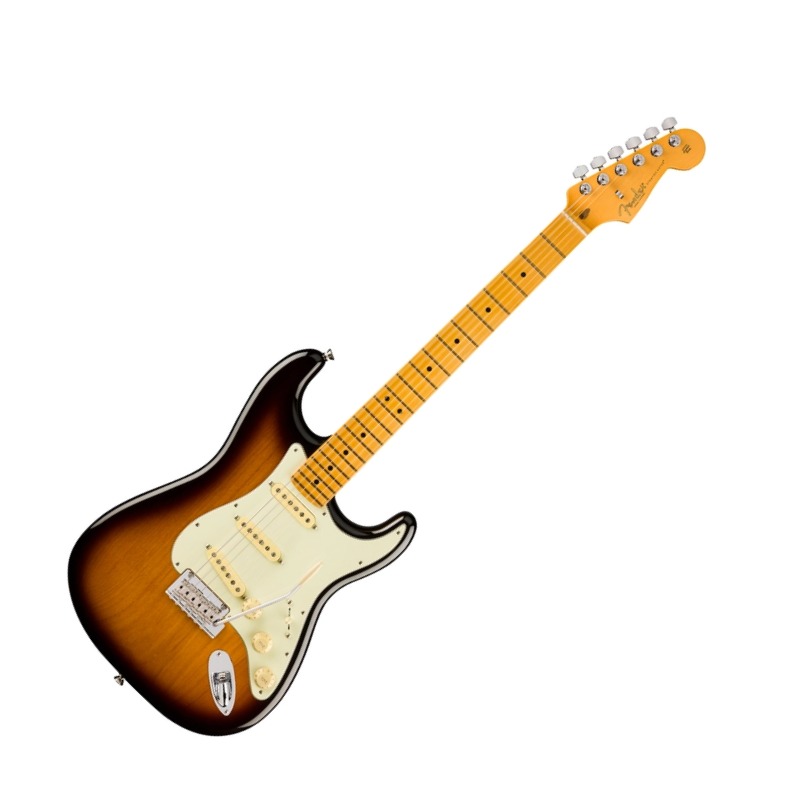 Guitare électrique Fender American Professional II Stratocaster Érable - Anniversary 2-Color Sunburst