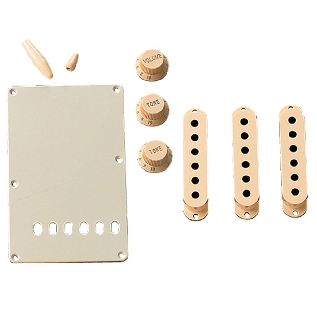 Ensemble Fender d’accessoires Vintage pour Stratocaster - Aged White