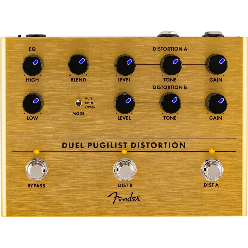 Pédale de distorsion Fender Duel Pugilist
