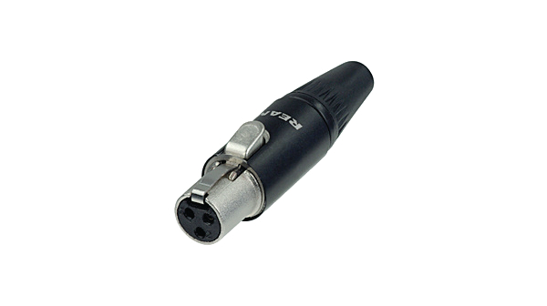 [RT3FC-B] Connecteur Rean Mini XLR 3 pôles femelle