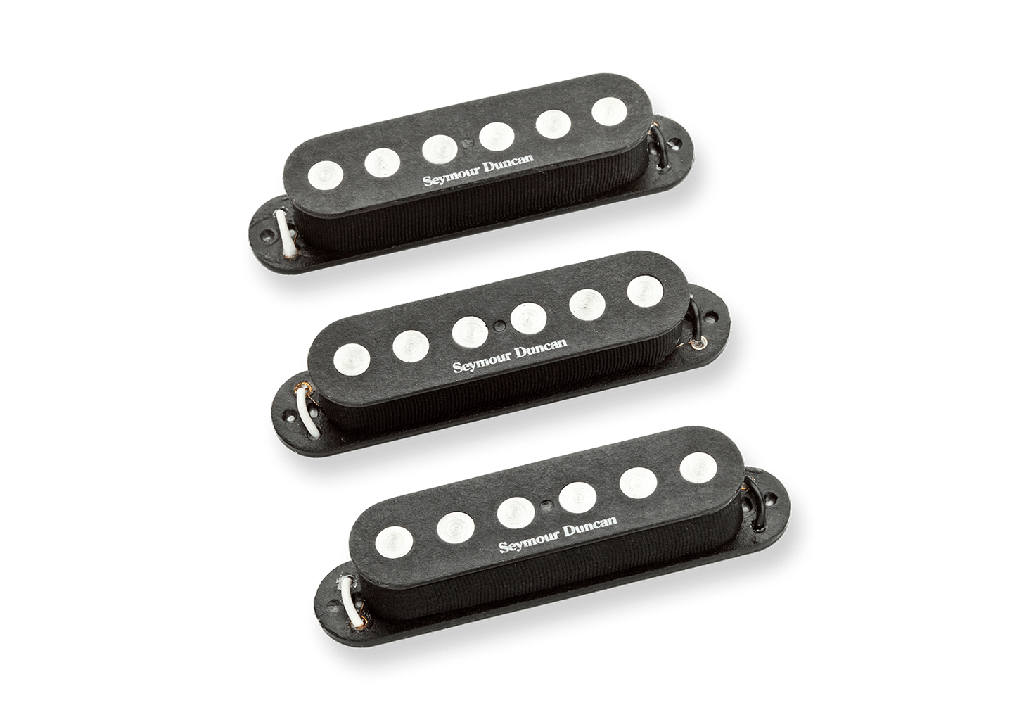 [11202-03-CSET] Ensemble de micros Seymour Duncan Quarter Pound Strat Calibrated - Black