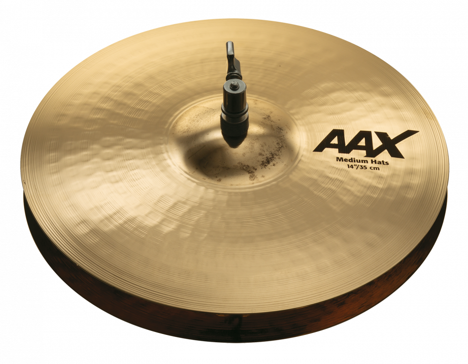 Paire de Hi-Hats Sabian AAX Medium Brilliant - 14"