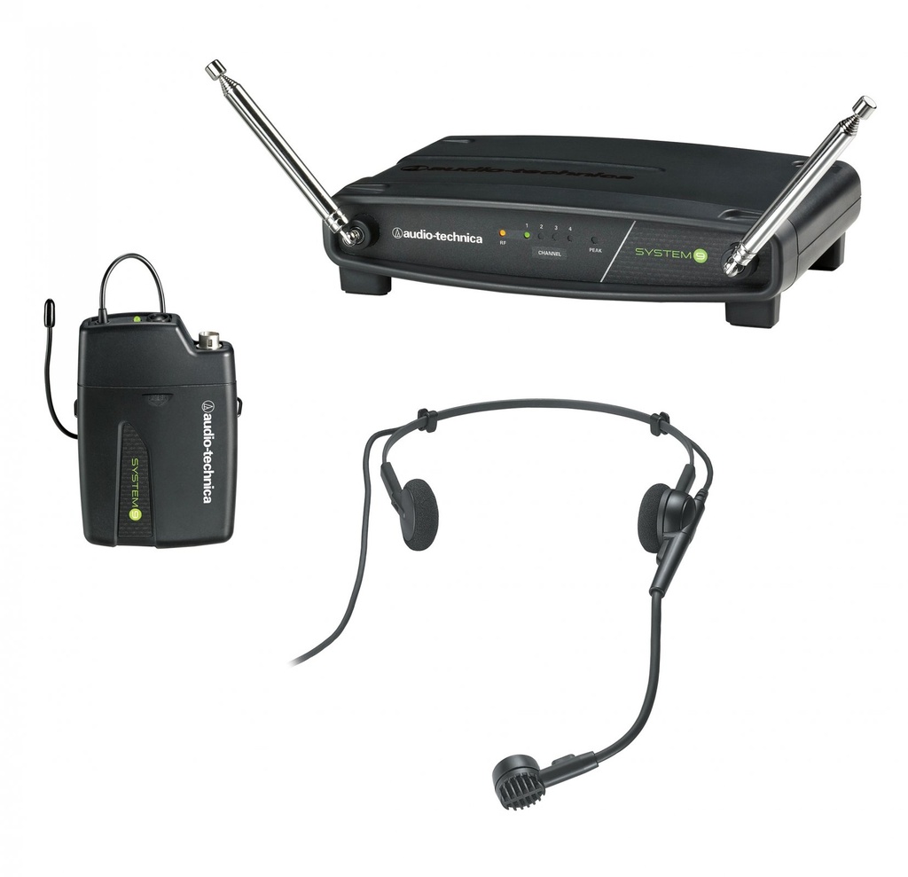 Microphone sans-fil casque Audio-Technica System 9 ATW-901A/H