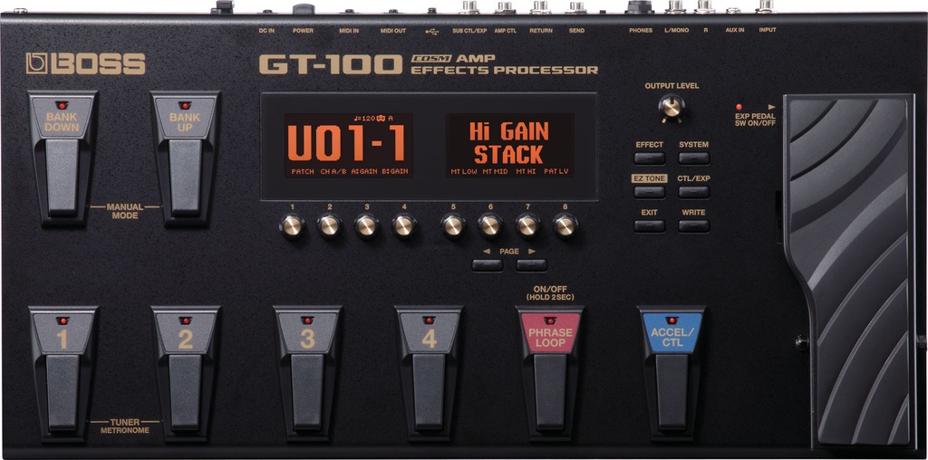 [GT-100] Pédale Multi effets Boss GT-100