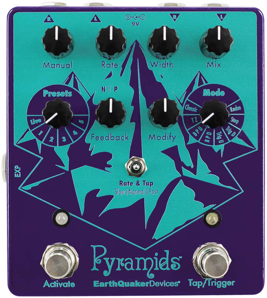 Pédale d’effets EarthQuaker Devices Grand Orbiter v3 Phaser