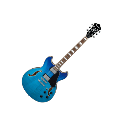[AS73FMAZG] Guitare électrique Ibanez Artcore AS73FM - Azure Blue Gradation